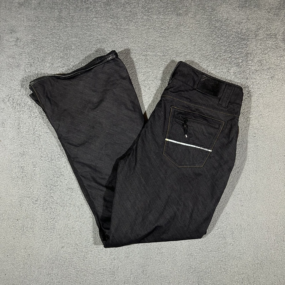Holden Size XL Pants Gray Denim Jeans Skinny Fit Snow Ski Snowboard #3132